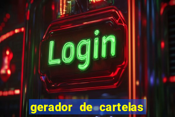 gerador de cartelas de bingo 1 a 99