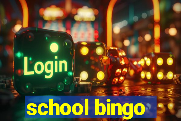 school bingo