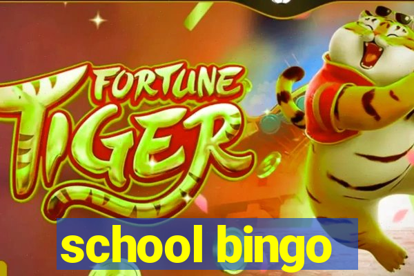 school bingo