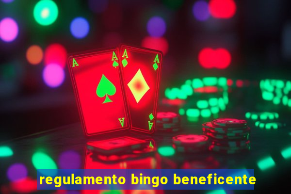 regulamento bingo beneficente