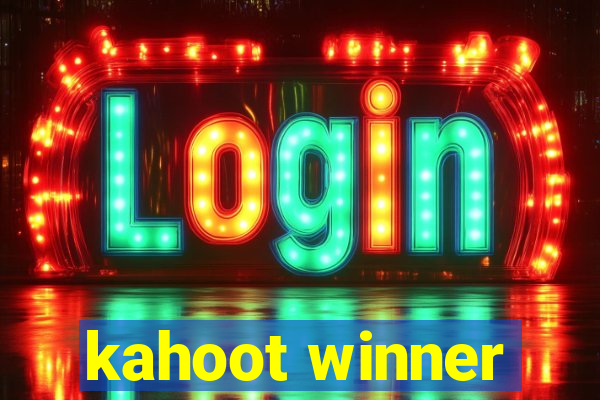 kahoot winner