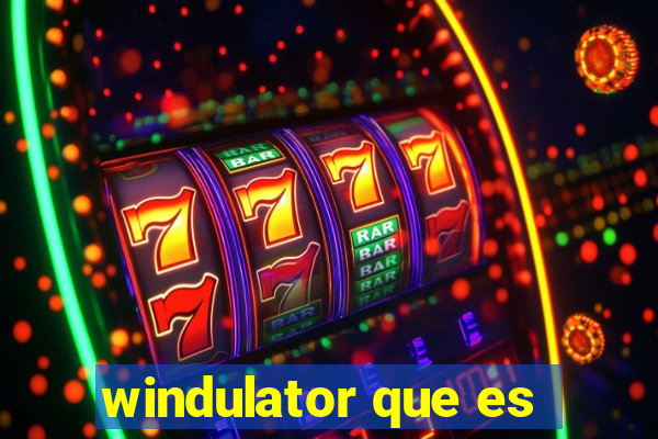 windulator que es