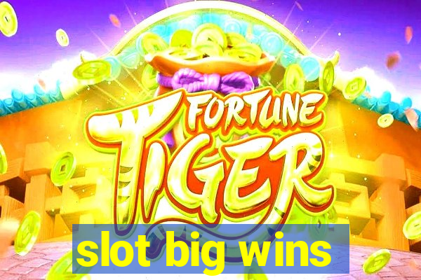 slot big wins