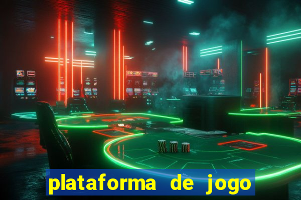 plataforma de jogo nova pagando