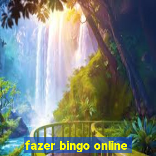 fazer bingo online