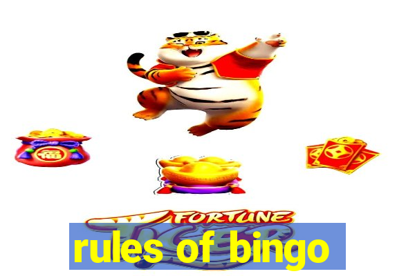 rules of bingo