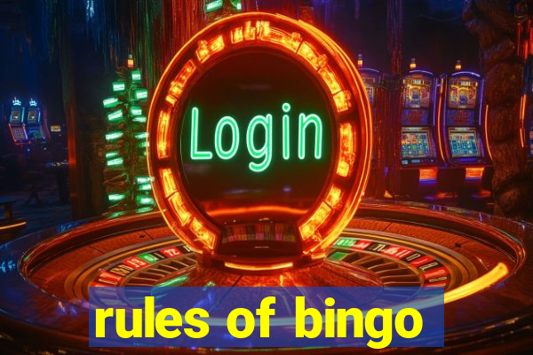 rules of bingo