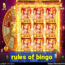 rules of bingo