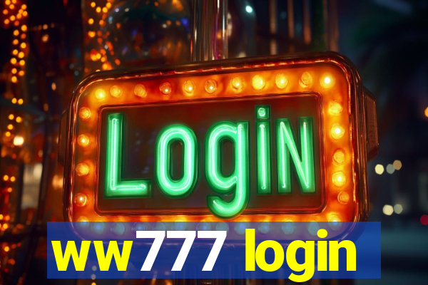 ww777 login