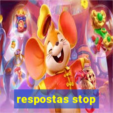 respostas stop