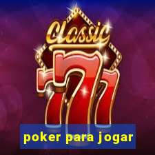 poker para jogar