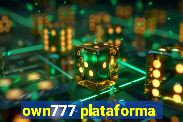 own777 plataforma