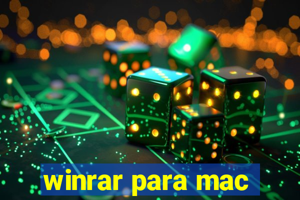 winrar para mac