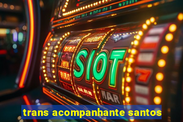 trans acompanhante santos