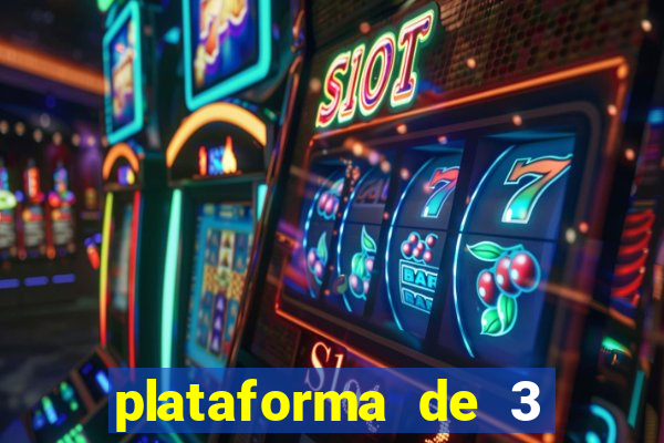 plataforma de 3 reais pg