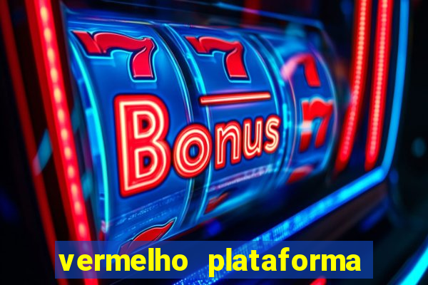 vermelho plataforma de jogos