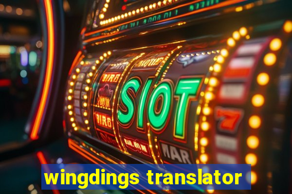 wingdings translator