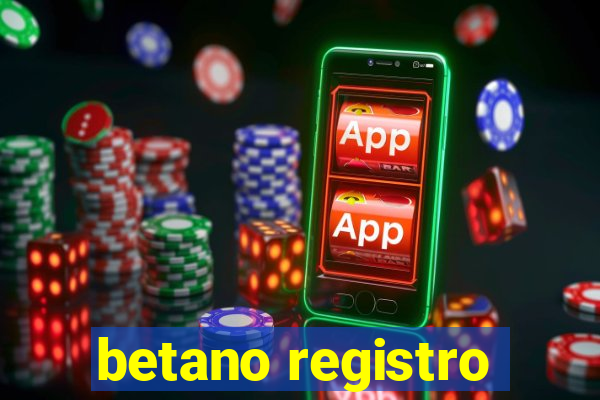 betano registro