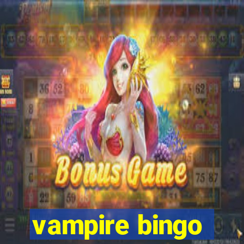 vampire bingo