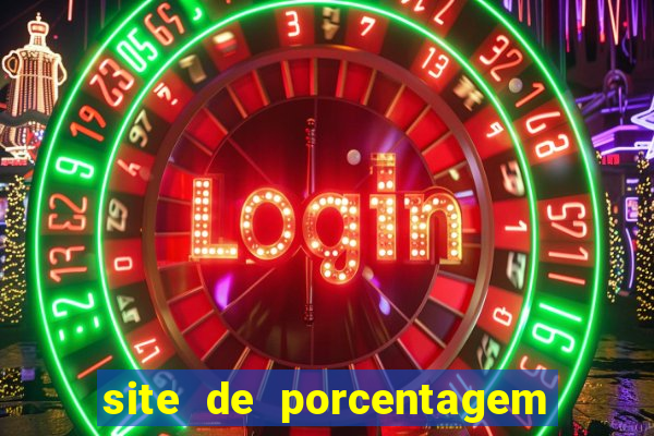 site de porcentagem pg games