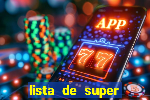 lista de super herois de a a z