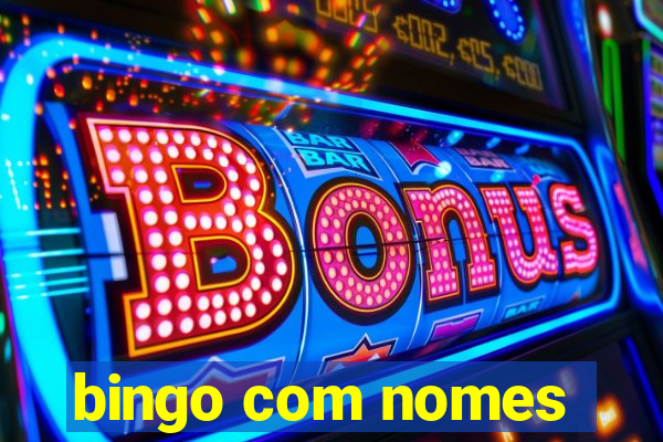 bingo com nomes