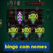 bingo com nomes