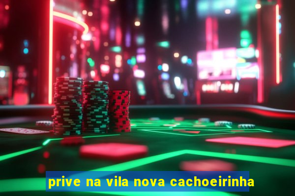 prive na vila nova cachoeirinha