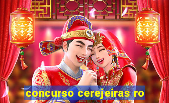 concurso cerejeiras ro