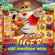 slot machine wins