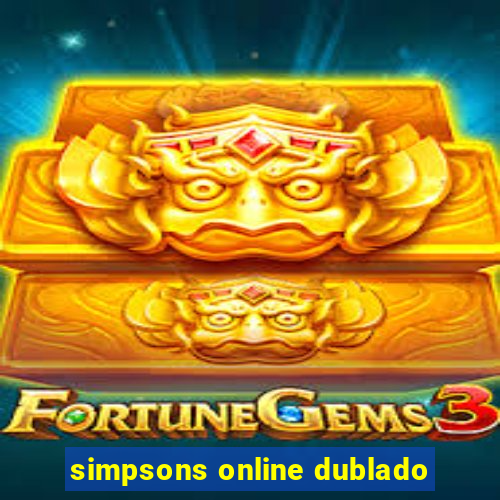 simpsons online dublado