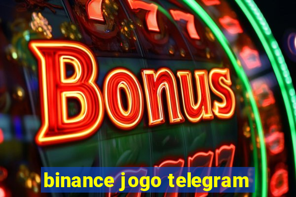 binance jogo telegram