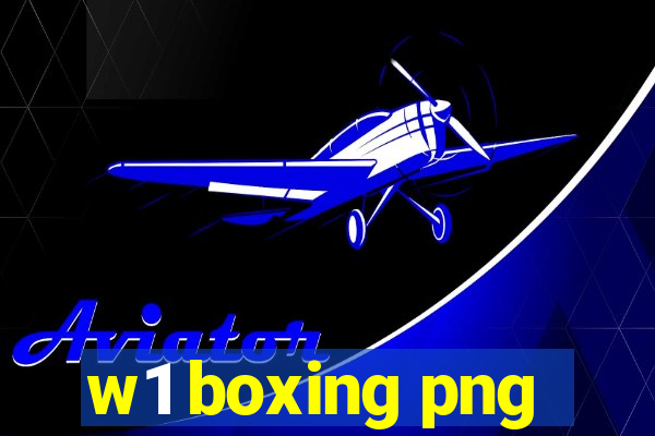 w1 boxing png