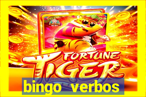 bingo verbos irregulares ingles