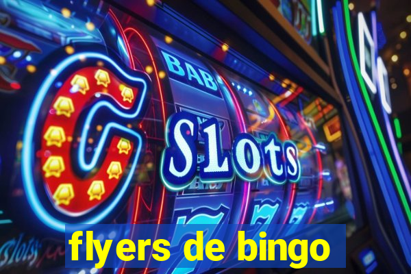 flyers de bingo