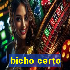 bicho certo