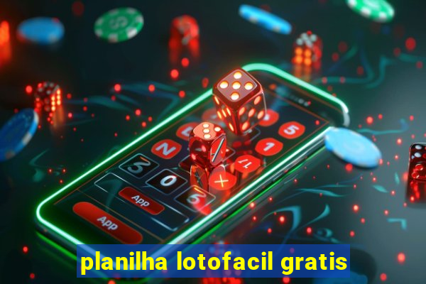 planilha lotofacil gratis