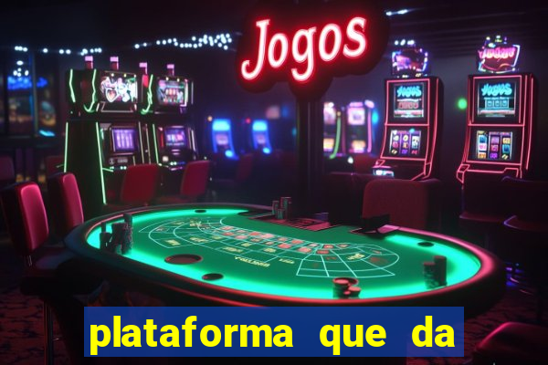 plataforma que da para depositar 1 real