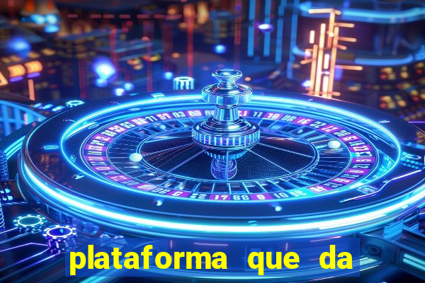 plataforma que da para depositar 1 real