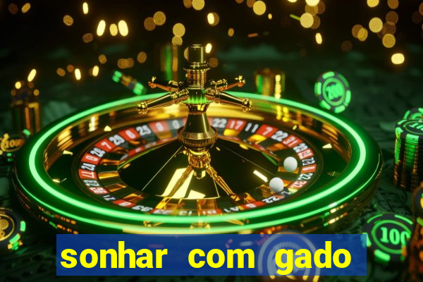 sonhar com gado jogo do bicho