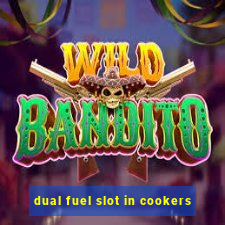 dual fuel slot in cookers