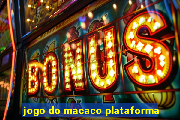 jogo do macaco plataforma