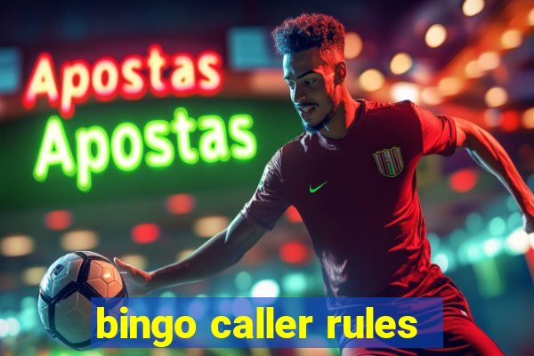 bingo caller rules