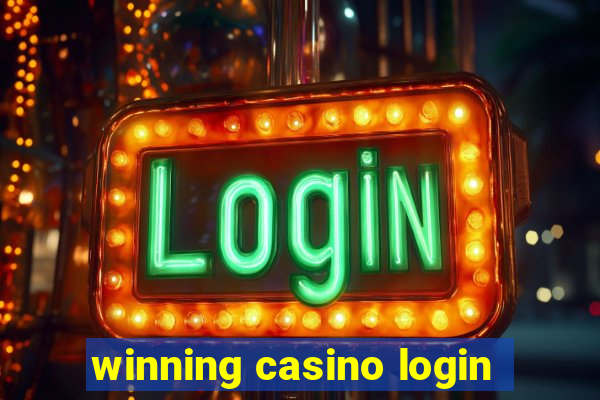 winning casino login