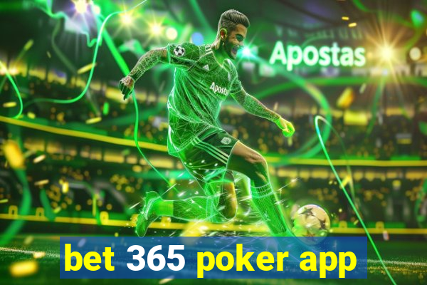 bet 365 poker app