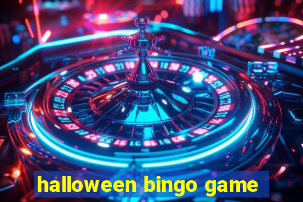 halloween bingo game