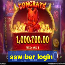 ssw bar login