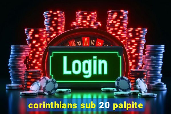 corinthians sub 20 palpite