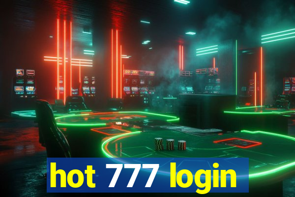 hot 777 login