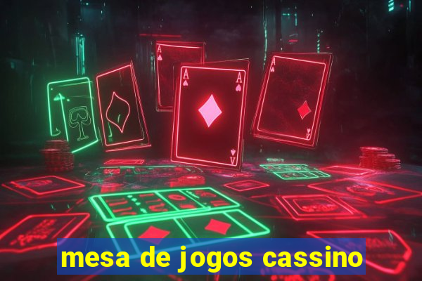 mesa de jogos cassino